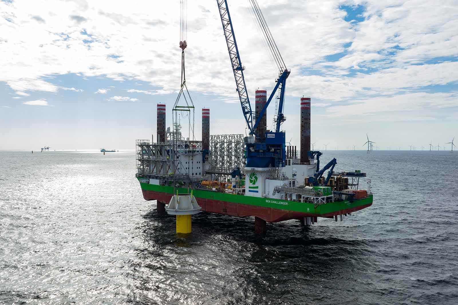 World’s First: Innovative Steel Collars Installed At RWE’s Kaskasi Wind ...