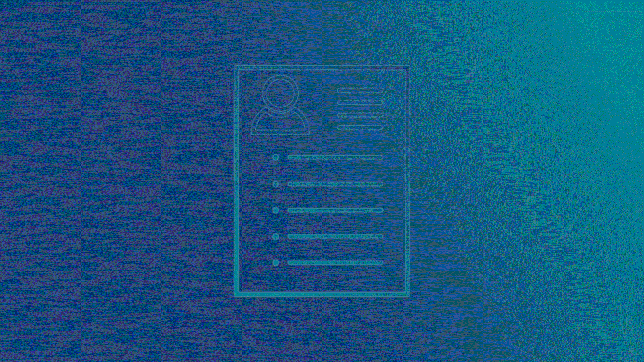 A schematic representation of a CV featuring a space for a profile picture and several listed points.