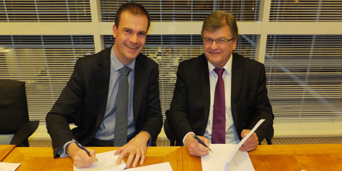 Richard Sandford, RWE Innogy and Bjorn Drangsholt, Statkraft UK