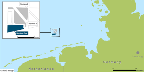 Lageplan - Nordsee One, 2 & 3 